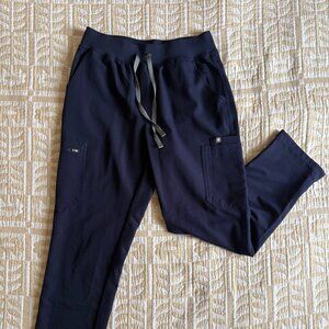 FIGS Navy Yola High Waisted 2.0 Skinny Scrub Pants - NWOT